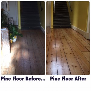 pine floor restoration eastbourne